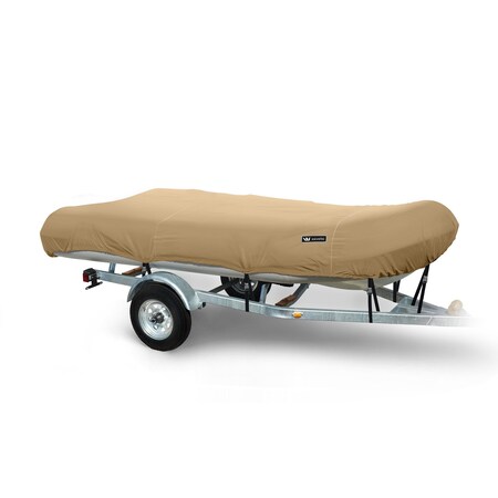 Eevelle Boat Cover INFLATABLE, Outboard Fits 19ft 6in L up to 100in W Khaki WSINF19100B-KHA